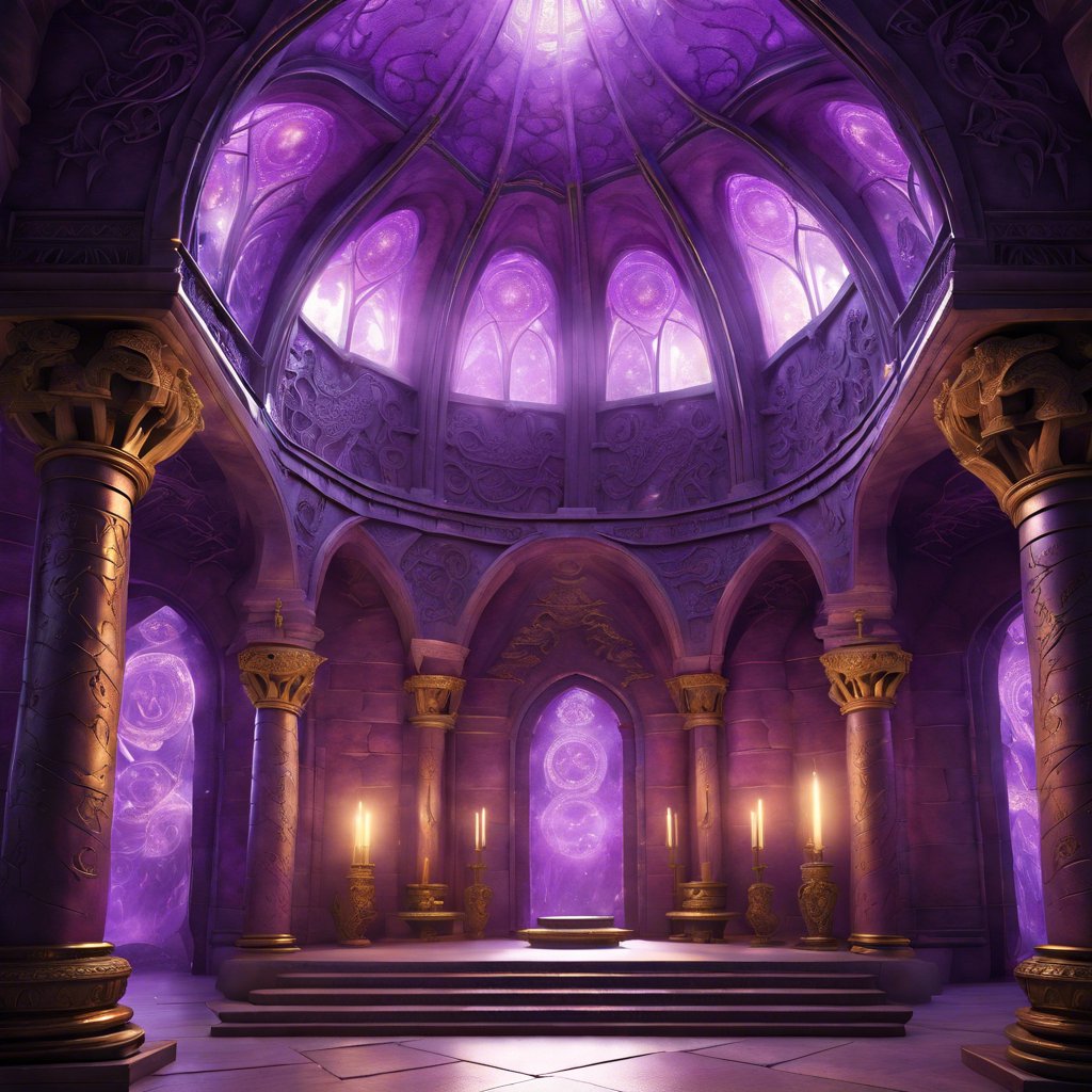 Amethyst Vaults of the Draconic Patriarch: Arcane Grandeur of the Dragonlord