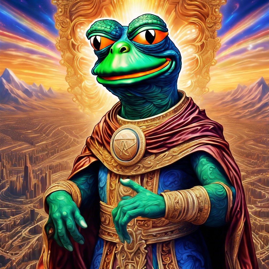 Omnipotent PEPE: Ascendant Deity of the Online Realm