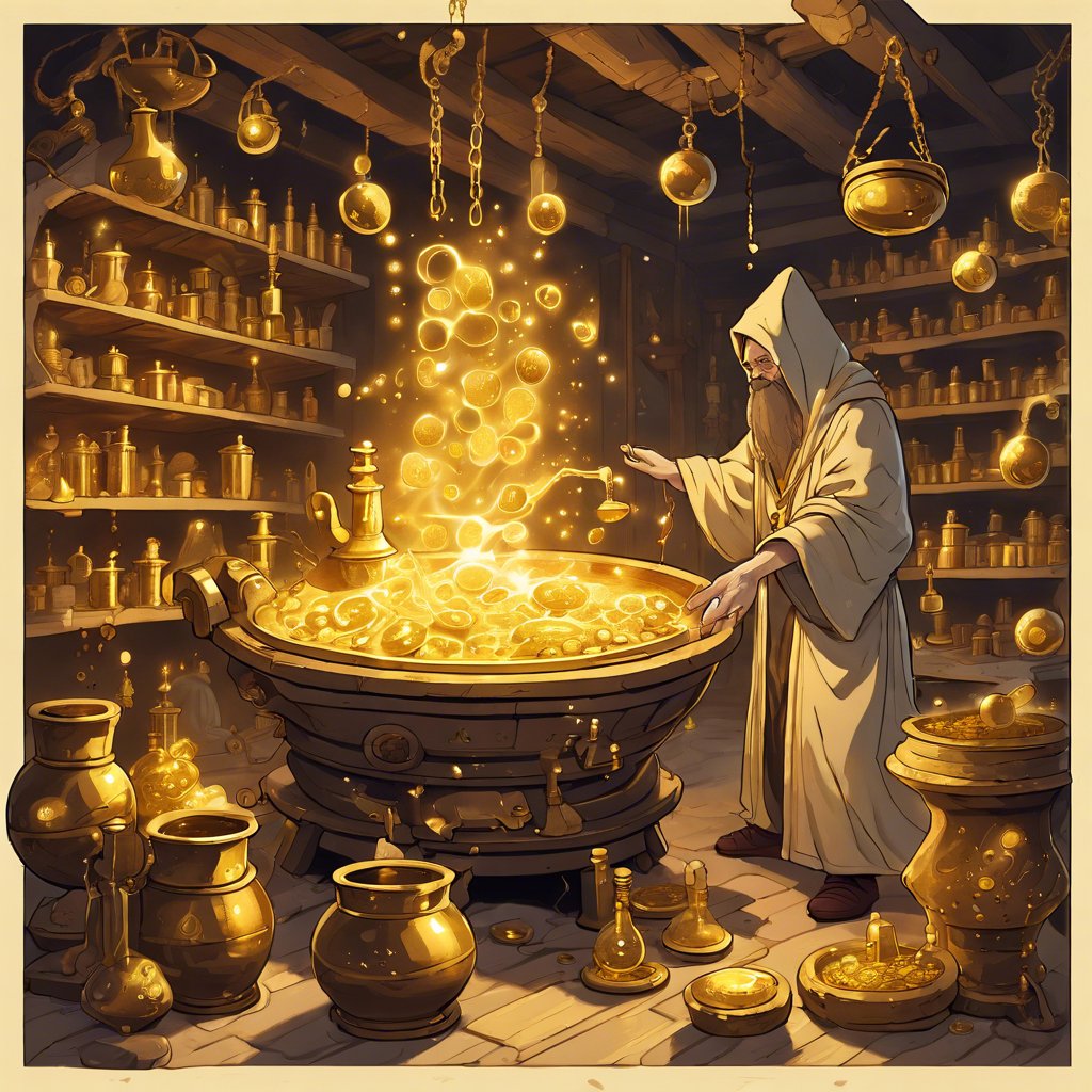 Crypto Wealth Alchemy: Transmuting High-Volume Cryptocurrencies into Gold