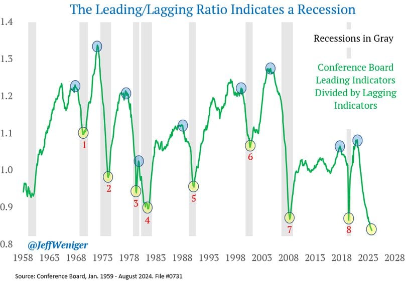 Lead/Lag Ratio: An Economic Warning Signal